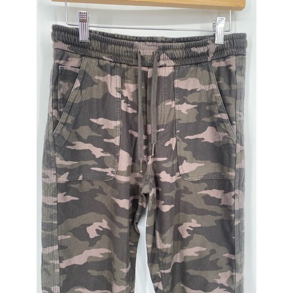 ATHLETA Women's 4 TALL Camo Farallon Drawstring Joggers Lounge Sweatpants Casual - Picture 2 of 6